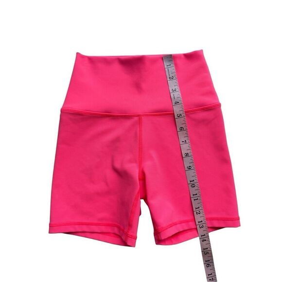 OFFLINE By Aerie Goals Rib 5" Bike Short In Tropadelic Pink Size S - Picture 10 of 10